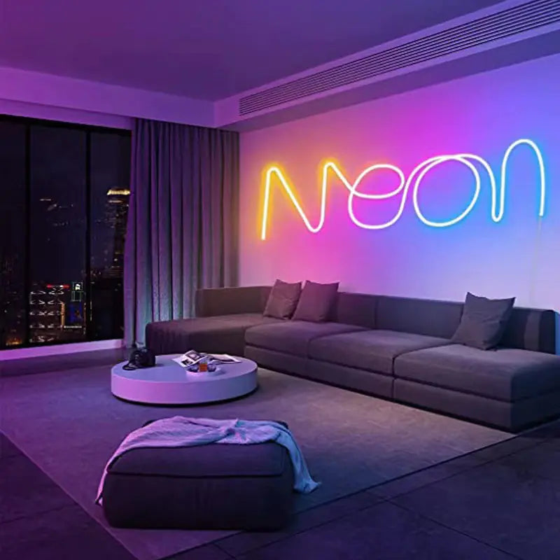 DIY RGB LED Neon Light Strip Kit for Ambiance pawLyfe