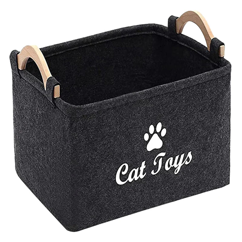 Durable Felt Pet Accessory Basket