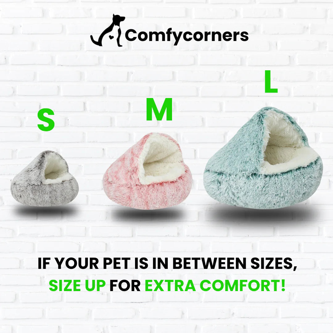 Deluxe Pet Bed - Premium Plush Design Built to Last